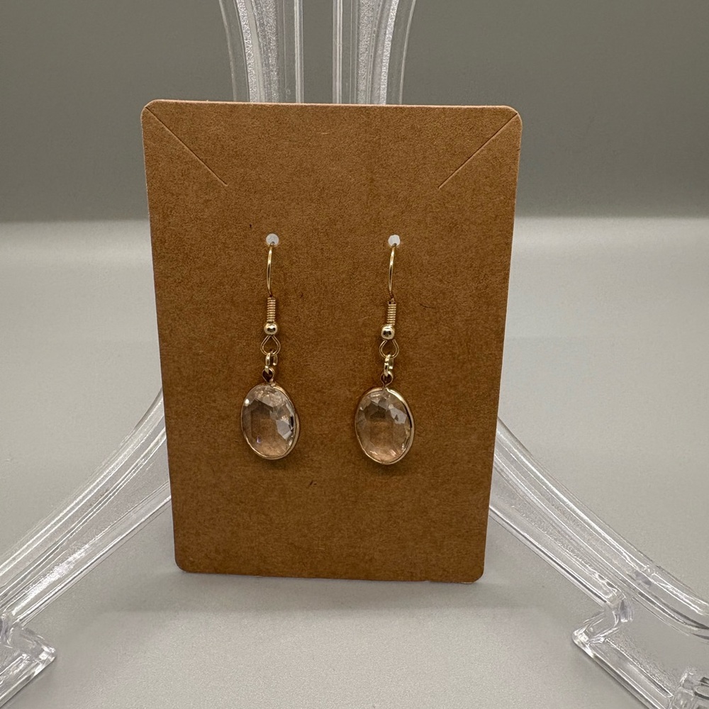 Hand Crafted Crystal Gem Earrings